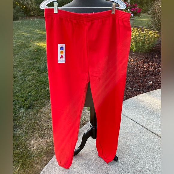 Vintage Wear Dated by Monsanto red sweatpants 2x - Picture 1 of 7
